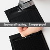 skardeco 3.5x5 Inch Black Bubble Mailers 40 Pack Self-Seal Poly