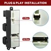 LCWRGS Master Power Window Switch Compatible with Nissan Titan 2004-2015,
