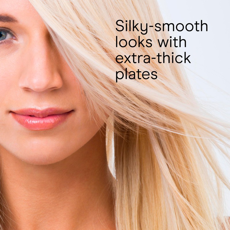 Conair Double Ceramic Flat Iron, 1½-inch Flat Iron, 5 Heat