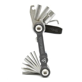 Topeak Mini 18+ Miniwerkzeug 18 Funktionen Faltbar Mini-Tool Fahrrad Innensechskant Reifenheber, 15400065