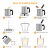Ohcans Candle Making Kit with Electronic Hot Plate, Candle Making