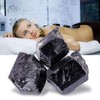 FTVOGUE Quartz Crystal Black Tourmaline Stone Tourmaline Rough Rock Mineral