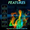 Enchanted Flames Pack of 12 Fire Changing Color Packets for
