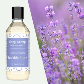 Deep Steep Bubble Bath, 10 oz (Fresh Lavender)