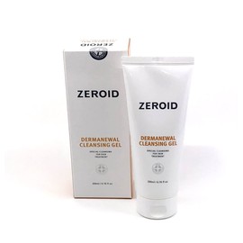 ZEROID Damanual Cleansing Gel, 6.8 fl oz (200 ml), Dermanewal Cleansing Gel, Makeup Remover, Moisturizing Cleansing, Hypoallergenic, Sensitive Skin, Weak Acid, Doctor's Cosmetics, Korean Cosmetics,