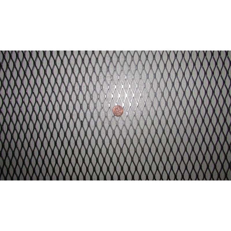 MCNICHOLS 1/2" x 16GA. 304 STAINLESS STEEL FLATTENED EXPANDED METAL