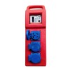 Industrial Socket Box 3 Position Waterproof Portable Construction Power Distribution