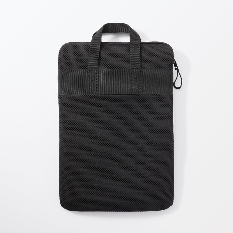 MUJI 84444586 Polyester Vertical Cushion Tablet Case 11 Black