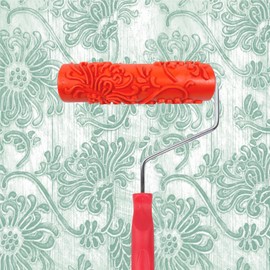 Nichiyo 7'' Pattern Paint Roller Texture Roller for Walls Furnitures and Floors Decoration Art Paint DIY Tool(EG034T)