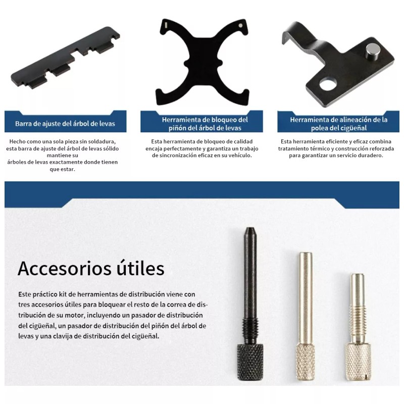 Fixitfast Herramienta De Sincronización P/focus Fiesta Figo Ford 1.6