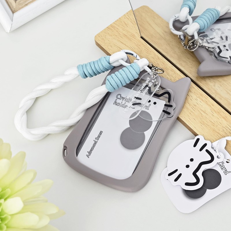 Newseego Pass Case, Commuter Holder, Cute, Women's, IC Card Case,
