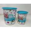 Tupperware One Touch Canister 2 Piece Set - NEW -