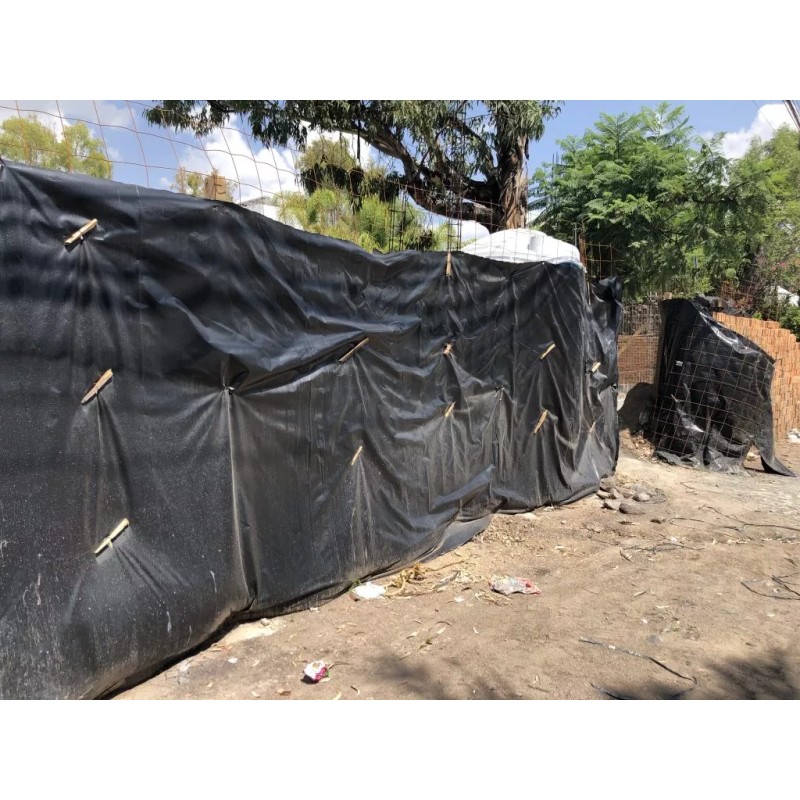 Nali Rollo Plástico Negro Abre 4 Metros(200m2),aprox,polietileno,