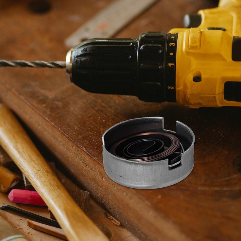 Uonlytech 1 Set of Drill Press Replacement Return Spring Quill