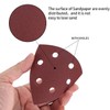 Aoyfuwell Pack of 90 Delta Sandpaper, Sanding Sheets, Triangle Sandpaper,