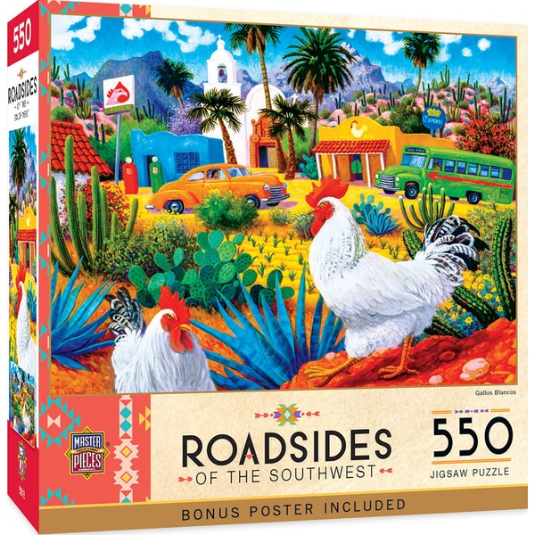 MasterPieces 550 Piece Jigsaw Puzzle for Adults, Family, Or Kids