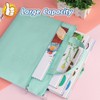 Document Bag A4 Colourful Student, Waterproof Document Bag Zip with