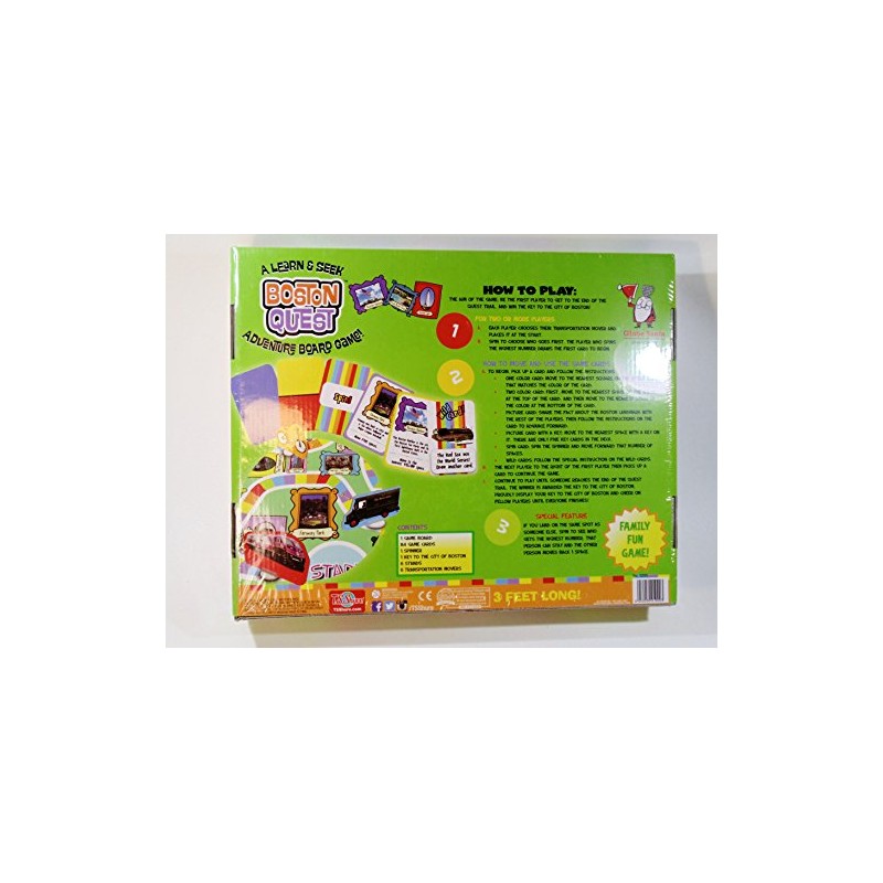 Boston Quest Adventure Board Game