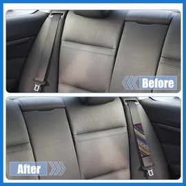 VekAuto 2pcs Universal Car Seat Belt Shoulder Pad Covers Linen Multicolor Auto Accessories