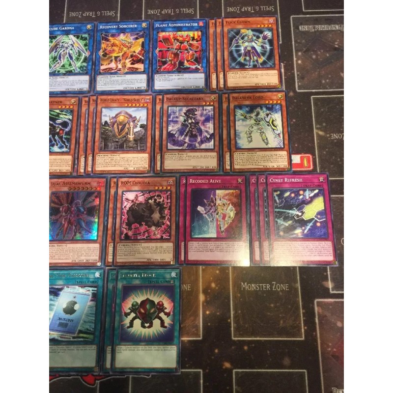 Yugioh: CYBERSE DECK #1 W/ VECTOR SCARE ARCHFIEND / ENCODE