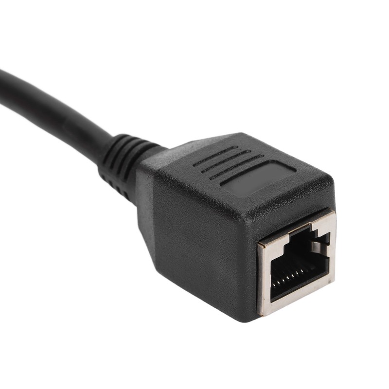 RJ45 Ethernet Adapter Cable Extension Function 1 to 2 Port