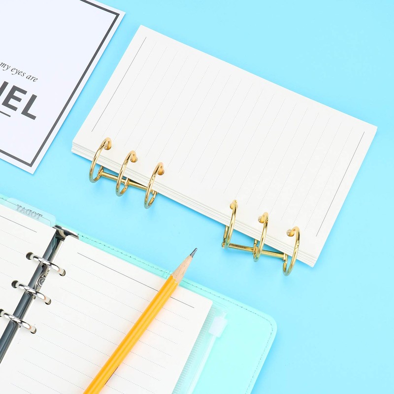 6 Pcs Loose Leaf Binder Ring Book Ring Organizer Ring