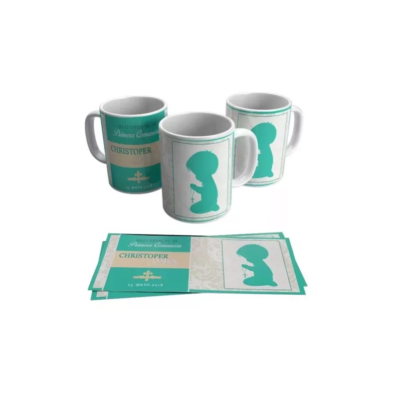 Like Shop 25 Tazas Personalizadas Recuerdo Para Primera Comunion