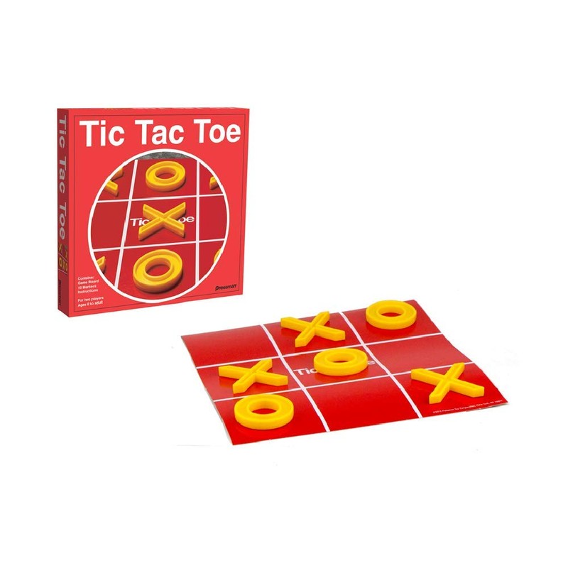 Pressman Tic Tac Toe - The Classic Game of X's