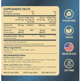 Itharoventis Zeolite Detox for Kids and Adults Premium Zeolite Clinoptilolite