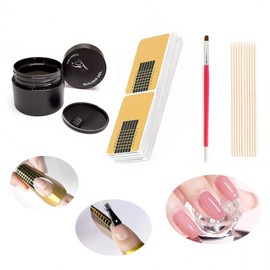 Pingshow37 Builder Gel and Nail Art Extension Gel Form Set