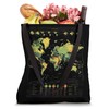 Hyper-detailed World Map Tote Bag