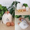 slowroom Vegetable Onion, Practical and Attractive Storage Bag made of