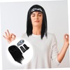 PACKOVE Headband Wig Set for Women 2PCS Long Straight Hair
