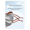 Jeelow 100% Mulberry Silk Face Cloth Covering Washable Reusable 22