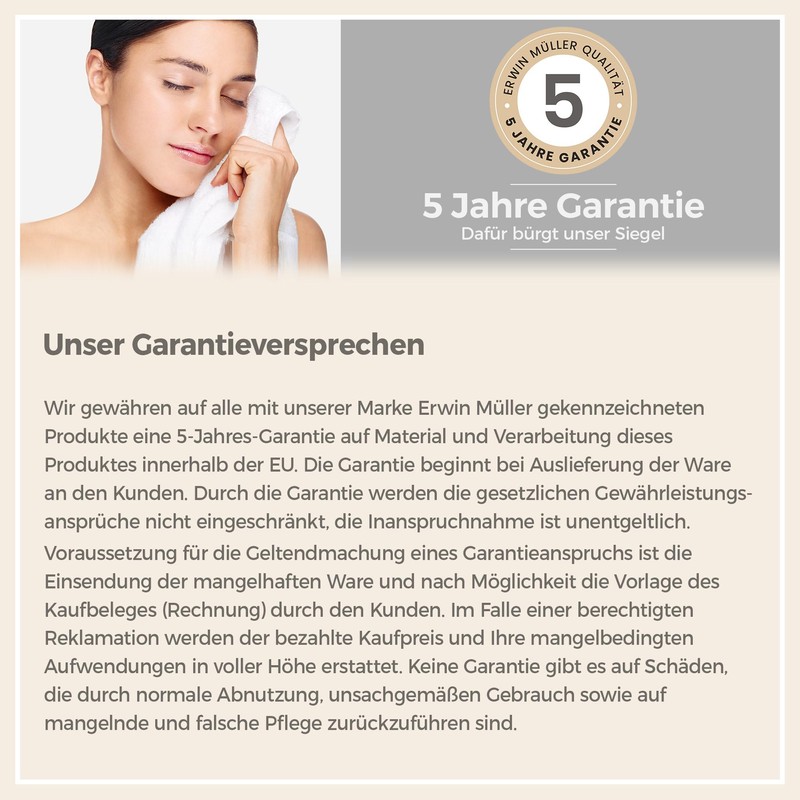 Erwin Müller Terry Table Cover Oval Size: 110 x 170