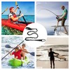 Granmagazz 2 Pieces Paddle Leash for Kayak, Leash for Paddle,