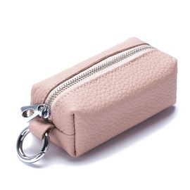 imeetu Coin Purse, Key Case, Coin Case, Mini Wallet, Compact, Handheld, Key Ring, Large Capacity, Women's, Pink