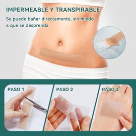 Silicona para Cicatrices(4cm x 400cm), Cinta de Silicona para Cicatrices, Impermeable y Reutilizable, Adecuado para Aclarar y Eliminar Diversas Cicatrices Nuevas y Antiguas