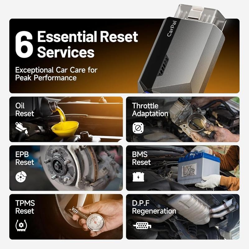 Carpal OBD2 Scanner Bluetooth - Scanner for Car, All System