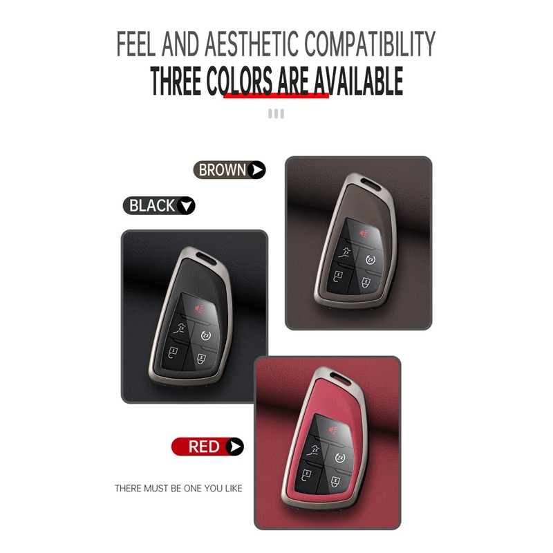 ontto Car Key Fob Cover Fit for Buick for Chevy