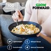 Grow Forward Premium Wheat Straw Pasta Bowls - 42oz Unbreakable
