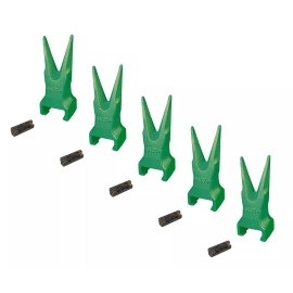 5 - 'fits Esco Super V' Mini Excavator Twin Tiger Rock Bucket Teeth - V13TVY