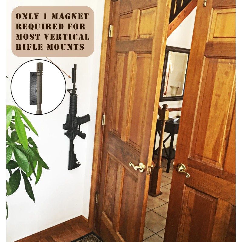 Xanadeu Magnetic Gun Mount Holster 53lb. - Gun Magnet Mount