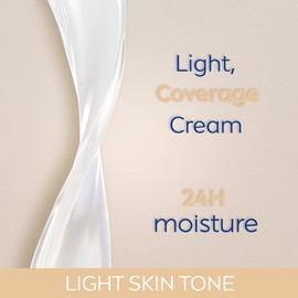 NIVEA Tinted Moisturising Day Cream in a Pack of (4x 50 ml), Vitamin E Enriched Tinted Moisturiser with SPF 15, Skin Care Essentials