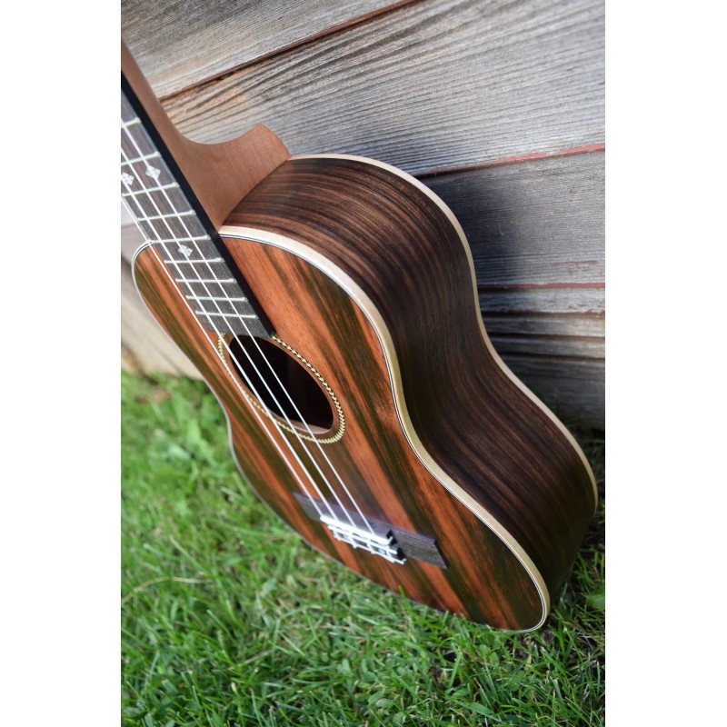 Aloha Ukulele Ebony Wood, Many Sizes, W/Wt EQ (Canadian brand)