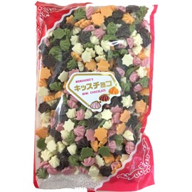 Sasakoki Kiss Choko Colorful Mix 14.1 oz (400 g), Green Tea, 1 Piece