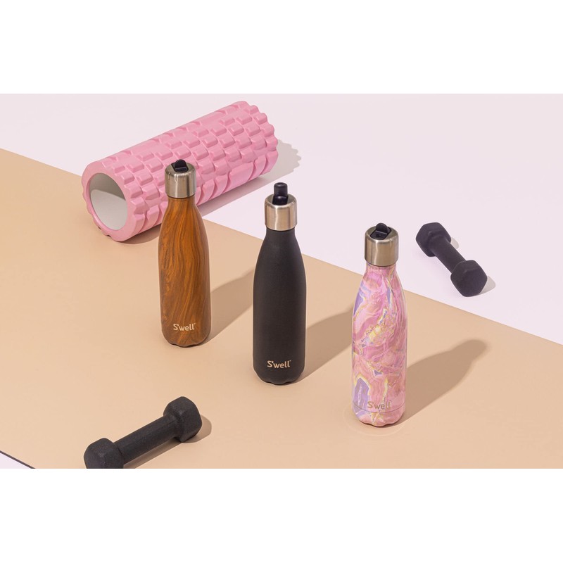S'well Stainless Steel Water Bottle w/Flip Straw - 17 Fl