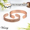 Vicmag Copper Magnetic Bracelet for Men Magnetic Bracelets 9X Ultra