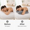 Massage Table Breast Pillow for Prone Comfort – Chest Hollow
