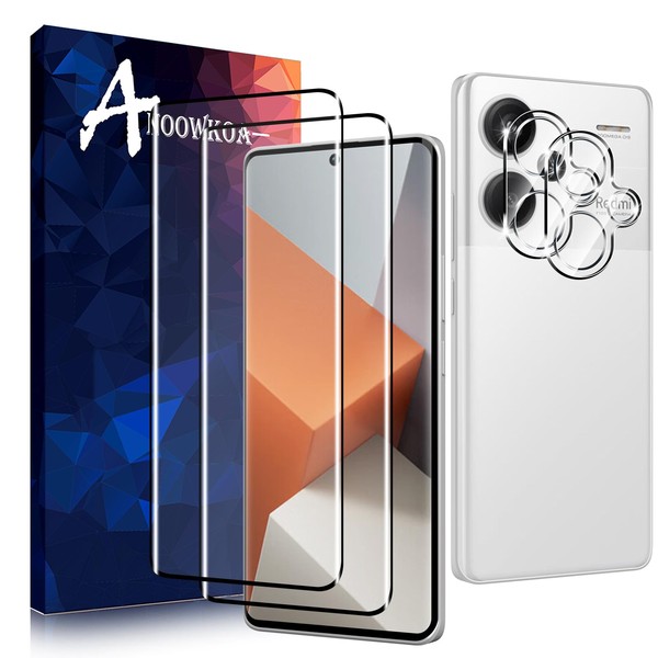 Anoowkoa Tempered Glass for Redmi Note 13 Pro Plus 5G/Note